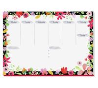 SIGEL JS200 Vade sobremesa, agenda semanal, A3, multicolor, 30 hojas - Jolie