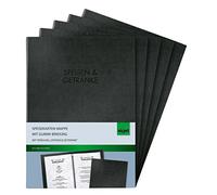 Sigel SM111/5 - Plantilla para premios y certificados (5 unidades), negro