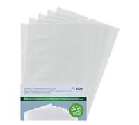 SIGEL SM182 Fundas transparentes dobles - A4 plegado - 10 unidad - 5 piezas