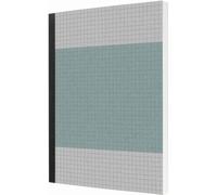 SIGEL SN200/2 Cuadernos A5 cuadriculado, tapa blanda, 200 páginas, papel reciclado 80 g/m², FSC, vegano, azul, pack de 2 - Quicknote