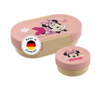 SIGG - Fiambrera LUMO Kids Disney Minnie Junior Plus - Bandeja interior y caja de aperitivos a prueba de fugas - Apta para microondas y lavavajillas - Sin BPA - Ligera - Para escuela, guardería y ocio