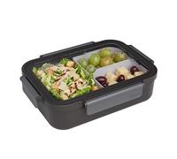 SIGG Fiambrera Nimo L Anthracite - Fiambrera ligera - 2 en 1 - Sin BPA - Gris - 1 L
