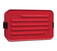 Sigg - Fiambrera Plus de aluminio - Fiambrera con separador - Galardonada - Apta para lavavajillas y microondas - Totalmente estanca - Ligera como una pluma - Sin BPA