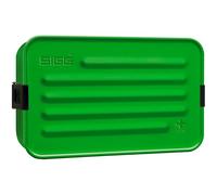 Sigg - Fiambrera Plus de aluminio - Fiambrera con separador - Galardonada - Apta para lavavajillas y microondas - Totalmente estanca - Ligera como una pluma - Sin BPA