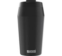 SIGG - Taza de café de acero inoxidable - City Mug Black 0.36 L | Térmica, 5h caliente & 10h frío, A prueba de fugas, Apto para lavavajillas, Acero inoxidable 90 % reciclado, Negro