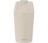 SIGG - Taza de café de acero inoxidable - City Mug Cream 0.36 L | Térmica, 5h caliente & 10h frío, A prueba de fugas, Apto para lavavajillas, Acero inoxidable 90 % reciclado, Beige