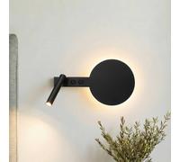 SIGMA Aplique de pared Hotel Mood B, negra, metal, G9