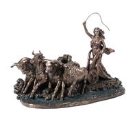 Signes Grimalt ORIGEN Home Decor Diosa Nórdica De La Siembra Bronce | Figura Diosa Gris - 17x29x13cm 33924