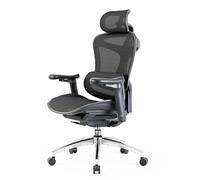 SIHOO Doro C300 - Silla de Oficina ergonómica con reposabrazos Ultra Suaves en 3D, Soporte Lumbar dinámico para Silla de Oficina en casa, Respaldo Ajustable para Silla de Escritorio (Negro)