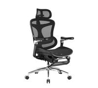 SIHOO Silla de Oficina Ergonómica C300 Pro con Reposabrazos 6D, Soporte Lumbar Dinámico, Ajuste de Profundidad del Asiento, Reposapiés y Respaldo Ajustable(Se envía en Dos Paquetes Separados)
