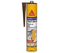 SIKA 11 FC Purform Marrón, Masilla, juntas y unión multiusos, sellador multisoporte, interior y exterior (sikaflex 11 FC+), 300 ml