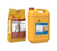 SIKA 4A Mortero Rápido, Fácil Mezclado, Impermeable, para Fijaciones de Marcos y Aditivo Impermeabilizante