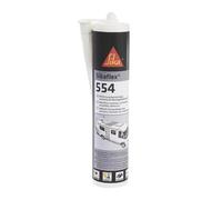 Sika Adhesivo de montaje Sikaflex-554 Blanco 300ml - Alta carga dinámica, resistente a la intemperie