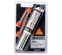 SIKA - Adhesivo estructural bicomponente - SikaFast-555 L03-10ml - Gris