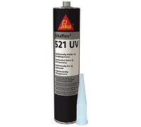 SIKA - Adhesivo y lechada versátil - Sikaflex-521 UV blanco - Para uso en interiores y exteriores - Se adhiere a la mayoría de las superficies - Curado por humedad - 300 ml