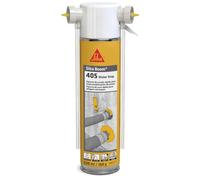 SIKA - Espuma de poliuretano de dos componentes - Sika Boom 405 Water Stop, Verde - Espuma expansiva autoexpandible y de secado rápido para sellar aberturas en paredes para tuberías y conductos -320ml
