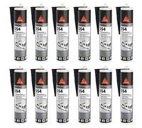 Sika flex 554 Caravan Negro 300 ml Adhesivo STP Industrial