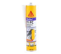 Sika Masilla adhesiva multiusos Sikaflex 11 FC Purform Blanco – Poliuretano Interior/Exterior 300 ml