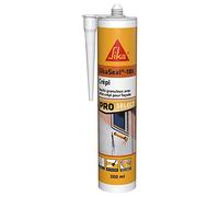 SIKA - Masilla granulada - SikaSeal-186 Crepi blanco - Juntas de conexión y fisuras - Fachadas exteriores - Efecto encrespado - Resistente a los rayos UV - Multi-soportes - 300 ml