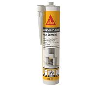 SIKA - Sellador altas temperaturas - SikaSeal-403 Heat Cement, Negro, 300ml