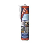 SIKA - Sellador de silicona universal para juntas sanitarias - Sikasil P transparente - Multisoportes - Resistente a los rayos UV - Moho - 300 ml