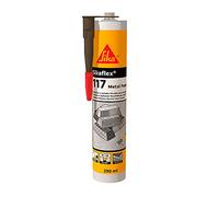 Sika - Sikaflex-117 Metal Force, Marrón oscuro - Adhesivo elástico para pegar elementos metálicos - Buena trabajabilidad - 290 ml