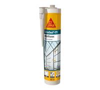 SIKA - Silicona universal - SikaSeal 171 Multiusos - Blanco - Sellador de silicona para acristalamientos - Resistente al moho - 300ml
