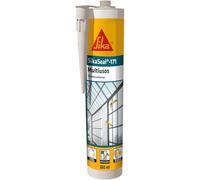 SIKA - Silicona universal - SikaSeal 171 Multiusos - Transparente - Sellador de silicona para acristalamientos - Resistente al moho - 300ml (Paquete de 6)