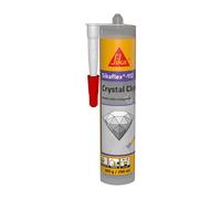 SIKA - Sellador y Adhesivo Elástico Universal - Sikaflex 112 Crystal Clear - Transparente - Para juntas - Multi soporte - Multiusos - Interior y exterior - 290 ml