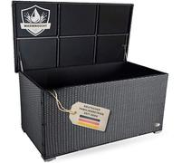 Silecomplaza, caja de almacenamiento impermeable XXL, 950 litros, color , ideal para jardín. Caja de almacenamiento para jardín, caja para cojines de exterior, baúl de jardín, gran caja de jardín para