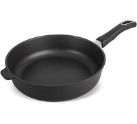 Silecomplaza Original Gundel GUSS-BRATPFANNE INDUKTION (alta), diámetro 28 cm, altura 7,5 cm, sartén de aluminio fundido con borde alto y superficie BIOTAN, base Akku-Therm, mango fijo