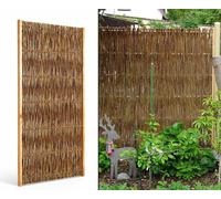 Silecomplaza, panel divisor para valla, modelo Helgoland, 180 x 90 cm - Panel de bambú, pantalla protectora, valla divisoria, panel para proteger de miradas, ideal para terrazas