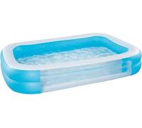 Silecomplaza Piscina hinchable, color azul, dimensiones 262x175x50 cm