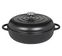 Silecomplaza Provence, sartén gourmet de 28 cm, fabricada en hierro fundido esmaltado, color