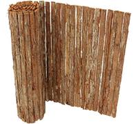 Silecomplaza Rindenmatte Südtirol: Malla protectora de alta calidad - 175 x 300 cm - Valla de protección, malla protectora fabricada con corteza de árbol de doble cara, 1,75 m x 3 m