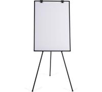 Silecomplaza, rotafolio trípode, pizarra magnética, con marco de aluminio, altura ajustable, color , altura total de 180 cm