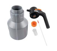 Sileduove Pulverizador eléctrico de espuma, hervidor de lavado de coches, herramienta de limpieza, boquilla de cuidado automotriz, sistema 8BAR de alta presión, gran capacidad de 2 L, diseño portátil