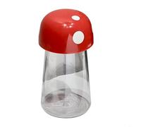 Sileduove Tarro de almacenamiento de setas, recipiente de alimentos, recipiente de cocina, recipiente sellado hermético para productos secos, tapa de rosca en espiral, diseño a prueba de humedad