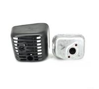 Silenciador de escape de acero resistente para motores GXV160 (C)