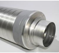 Silenciador de tubo de telefonía flexible Rokaflex 100 mm 50 mm