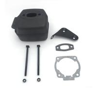 Silenciador para Motosierra HUS50 51 55 Tubo para escape Silenciador | para acero , en condiciones difíciles, reduce , protege motor, uso profesional