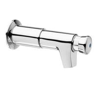 Silfra QUIK, válvula de cierre automático para lavabo, de diseño alargado, cromada