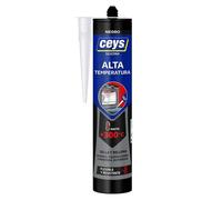 Silicona alta temperatura negro 280ml cartucho