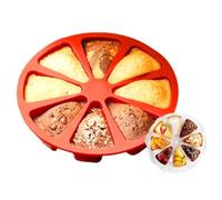 Silicona Molde De Donuts Cavidades Moldes Para Bizcocho Reposteria Air Fryer Horno Desmontable Forma Naranja Lekue Mould Moule Pan Alimentarios, Ballena Bollos Bolos Cake (Rojo)