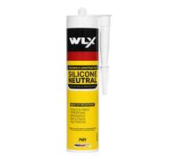 Silicona neutra transparente, resistente a los rayos UV, resistente al moho, resistente al agua, sellador para baño, cocina, ventanas y construcción, 310 ml (1)