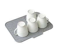Silicone Foldable Counter Drying Mat For Tableware Fruit Vegetable Sink Are