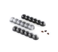 Silikomart | Bolla B, Molde para Chocolate en Tritan, Paquete de 1 Molde, Medidas 115 x 25 mm, h 15 mm,