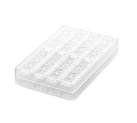 Silikomart Goccia-B, PVC, transparente, fabricado en Italia, 17,5 cm, 27,5 cm, 2,5 cm