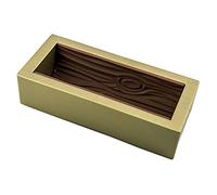 silikomart | KIT MAGIC WOOD, Set con Molde de Silicona para Tronchetto + Tapete de Silicona, Antiadherente, Diseño 3D, 296 x 130 mm, h 72 mm, Volumen 1300 ml, Made in Italy