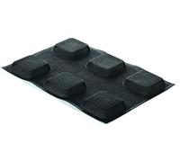 Silikomart | Micro-Formas de Silicona Perforadas, Molde Cuadrado, Medidas 400 x 300 x 20 mm,